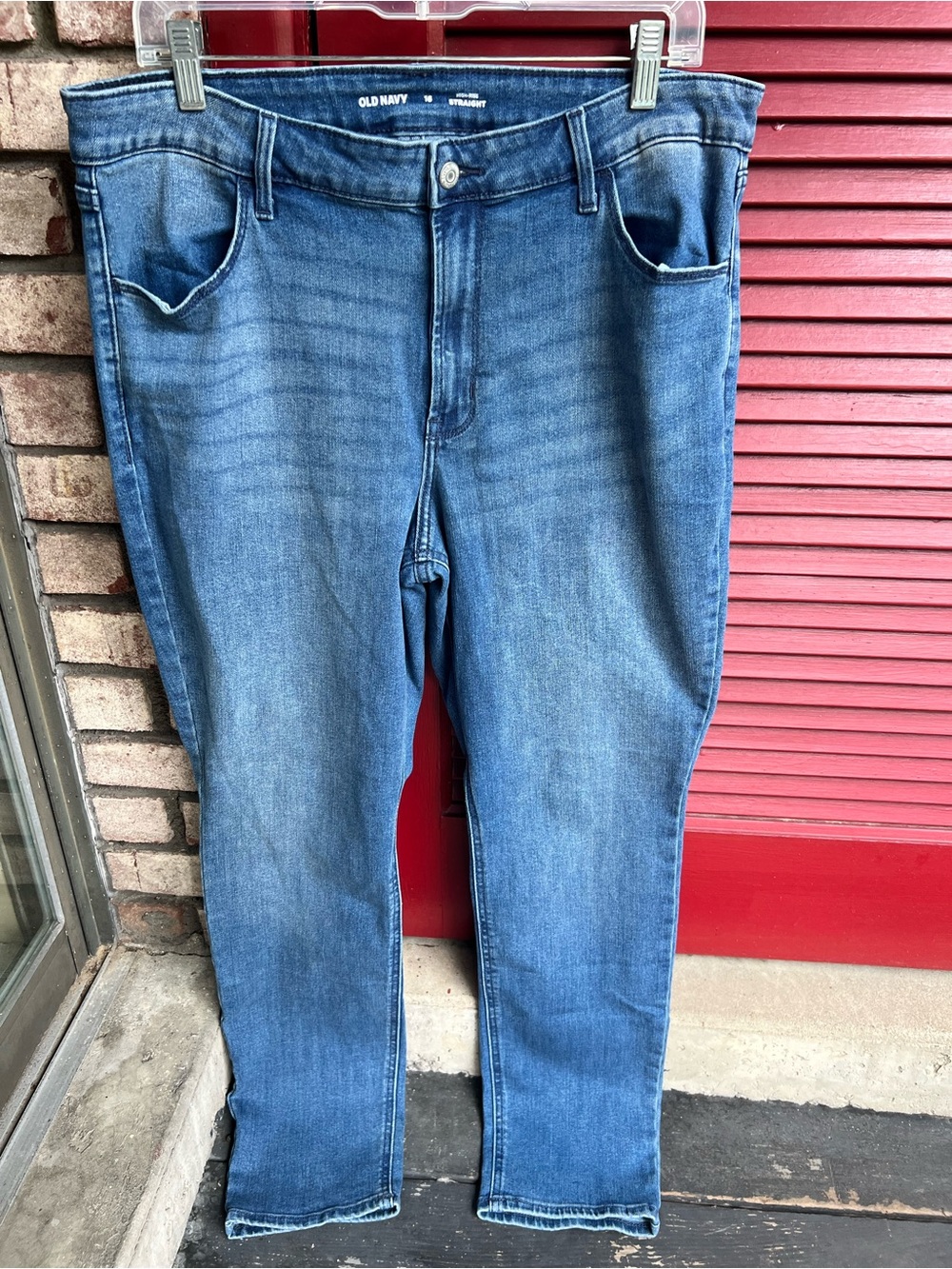 Old Navy High Rise Straight Jeans Size 16